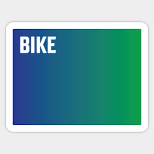 Bike block Sticker